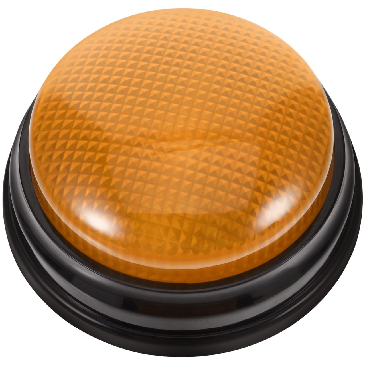 Abaodam Light Vocal Button Game Buzzer with Sound and Light for Party Quiz Competitions Interactive Toy for Family Entertainment 3.5 Inch Game Prop