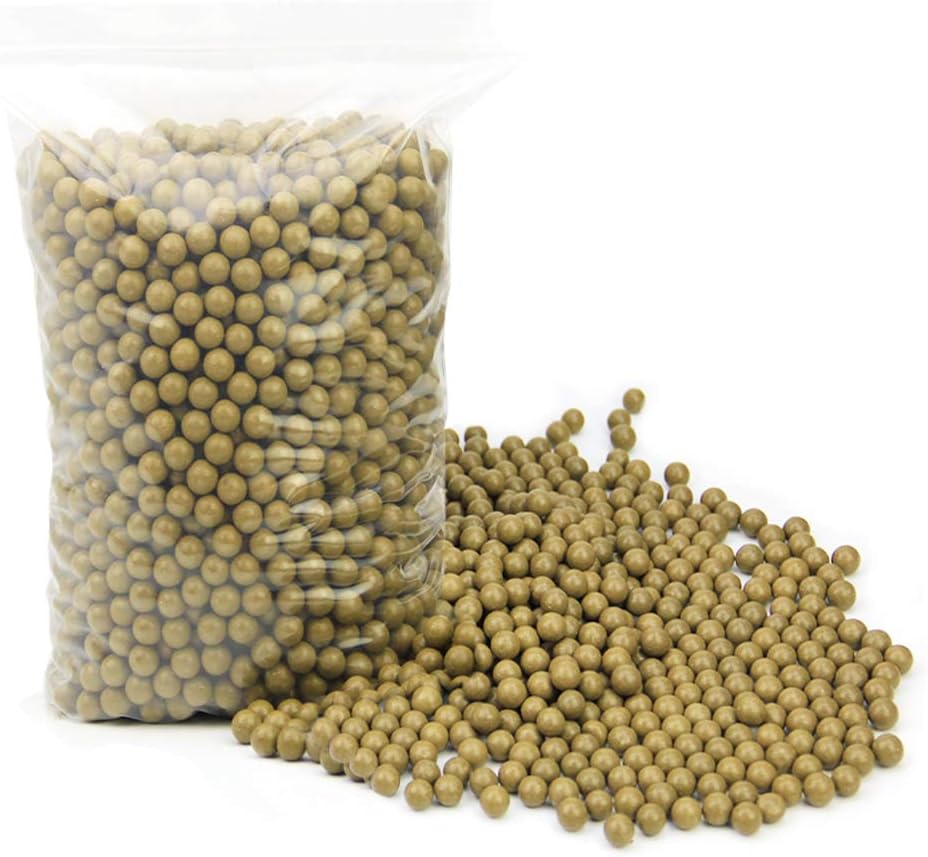 Slingshot Ammo About 1800 PCS Professional,7/20"(9mm) Hard Clay Ball, Environmentally Friendly.