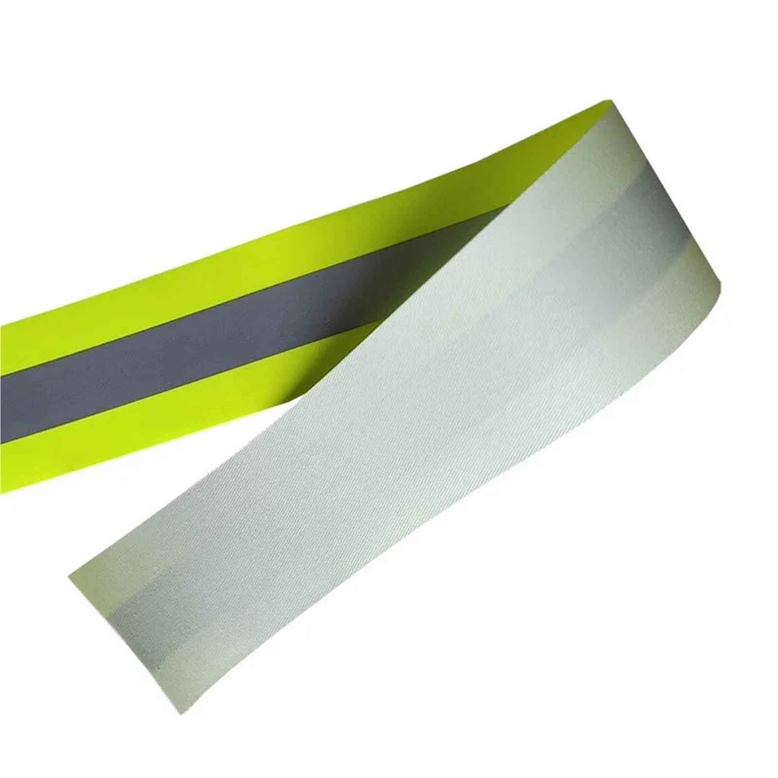 Reflektierendes Baumwollband | Mehrfarbiges flammhemmendes reflektierendes Klebeband in mehreren Größen for Kleidung(Oranje,5cmx100m)