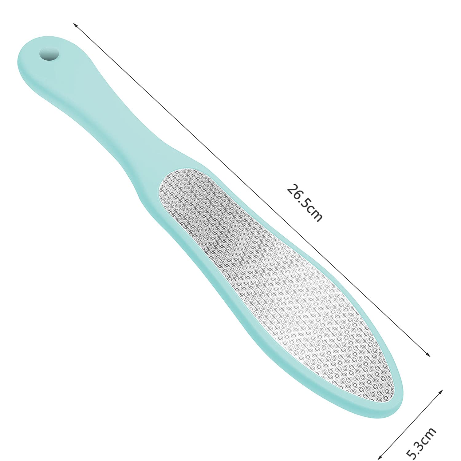 RoserRose Lima de Pies Premium Para Durezas y Callos - Removedor de Piel Muerta Dura y Cuarteada - Eliminador de Callos Para Pedicuras - Azul