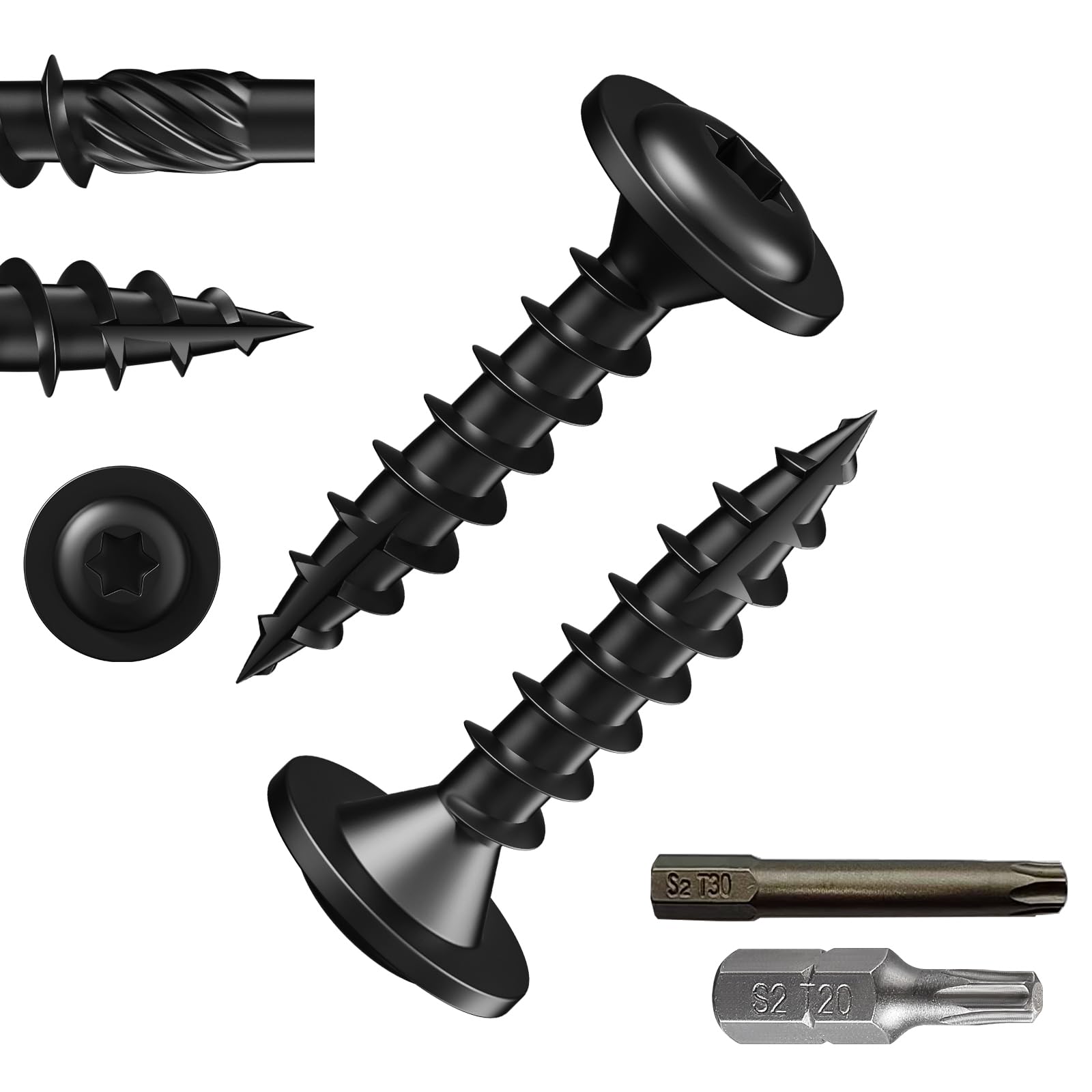 Wensilon Lag Screws - 91PCS Structural Screws -26 Wensilon Lag Screws - 91PCS Structural Screws -26