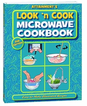 Spiral-bound Look'n Cook Microwave Book