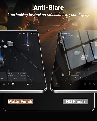 Miniatura 10 de YEE PIN Protector de pantalla para Jeep Wrangler 2024 Wrangler JL 2024, protector de pantalla para Jeep Wrangler 2024, protector de pantalla de 12.3