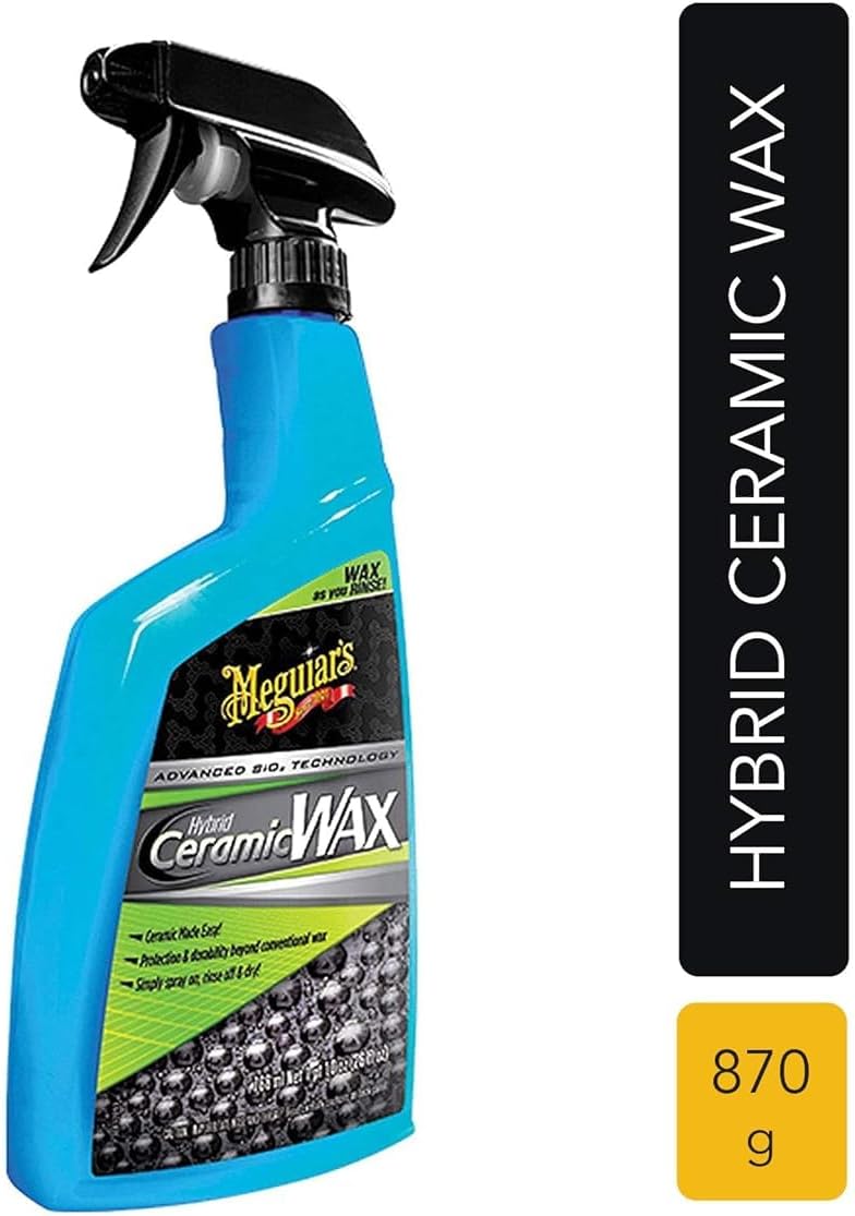 Meguiar's Hybrid Ceramic Spray Wax 768ml Easy to Use Advanced SiO2 Technology Ceramic Wax Protection
