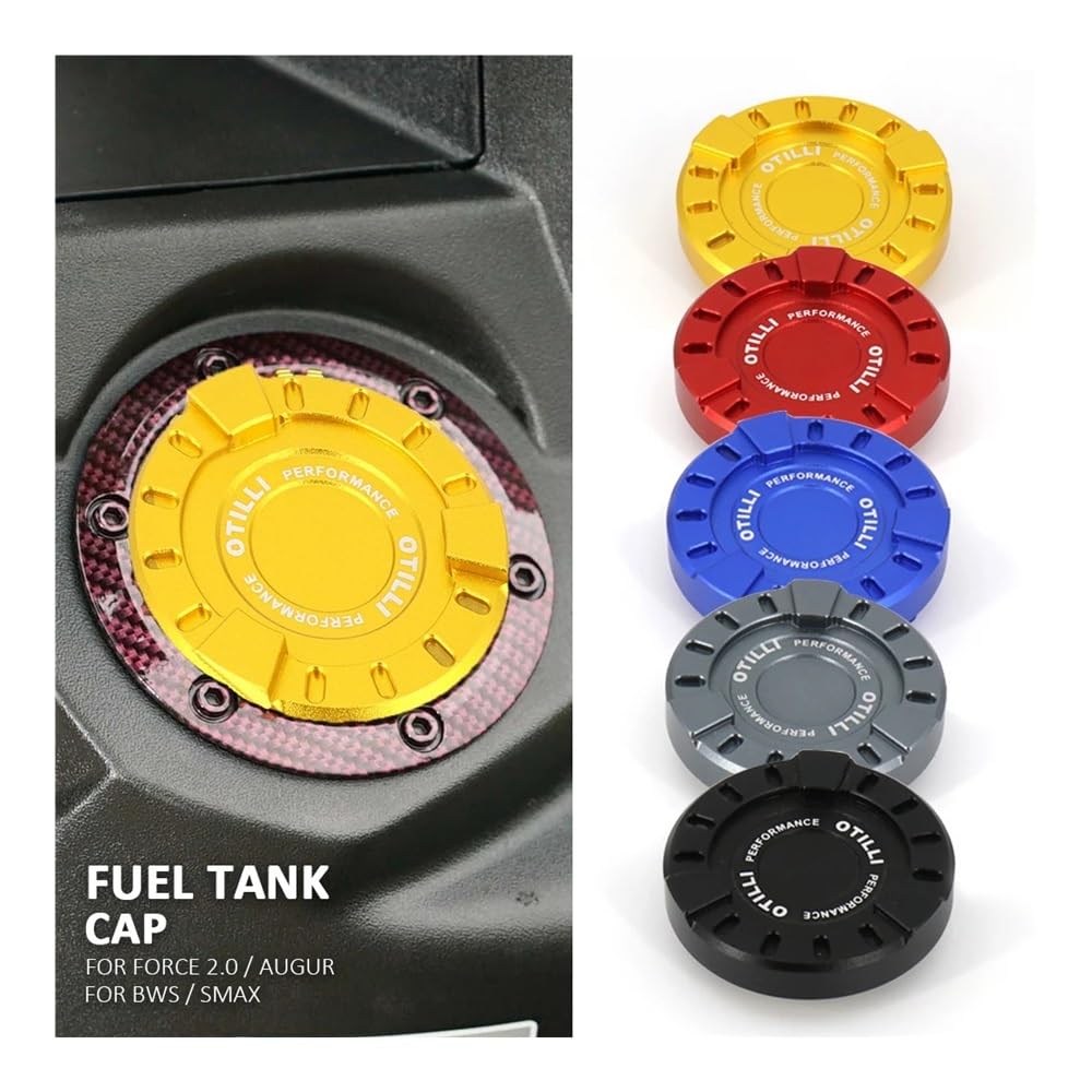 Tappo Serbatoio Carburante Moto Tappo Di Riempimento Dell'olio Del Serbatoio Carburante Della Motocicletta Per Per Force 2.0 Gas(B - Titanium)