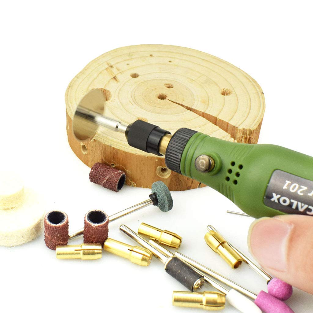 KHATI Cordless Electric Mini Drill Grinder Set Variable Speed Rotary ...