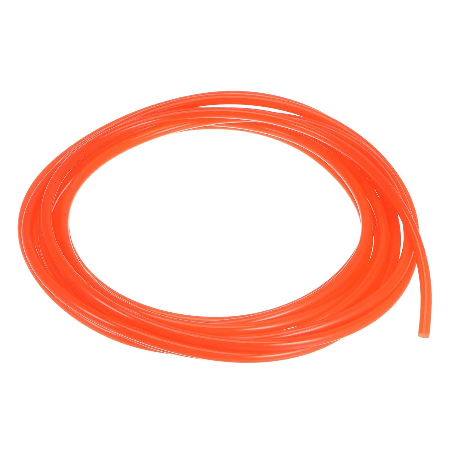 Tool Parts and Accessories Round Belts 6mm Dia 5 Meters Length Smooth Surface PU Polyurethane Orange (#CN-140824-11753)