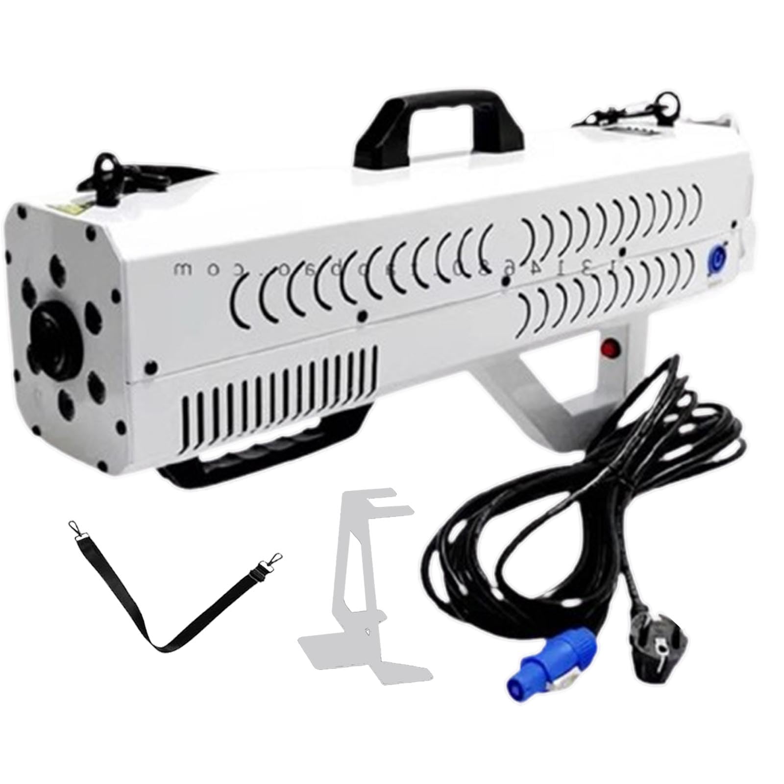 Akcesoria domowe, wytwornica mgły | 1500 W ręczny pistolet mgłowy | Wytwornica mgły Cannon z oświetleniem LED, wytwornica mgły, pistolet dymny z uchwytem/paskie