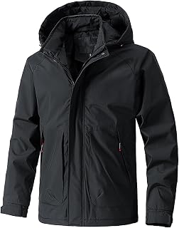 Sudaderas con Capucha Térmicas para Hombre Manga Larga Chaqueta Acolchada Chaleco Casual Algodón Verano Chaleco Lluvia Camisetas Verano Chaqueta Ecopiel Marrón Camisas Impermeable Ligero