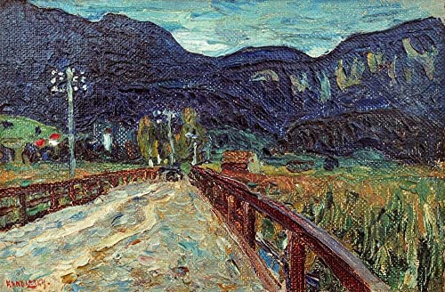 Posters Kandinsky Die Brücke pour décoration chambre | Art mural vintage 60x90