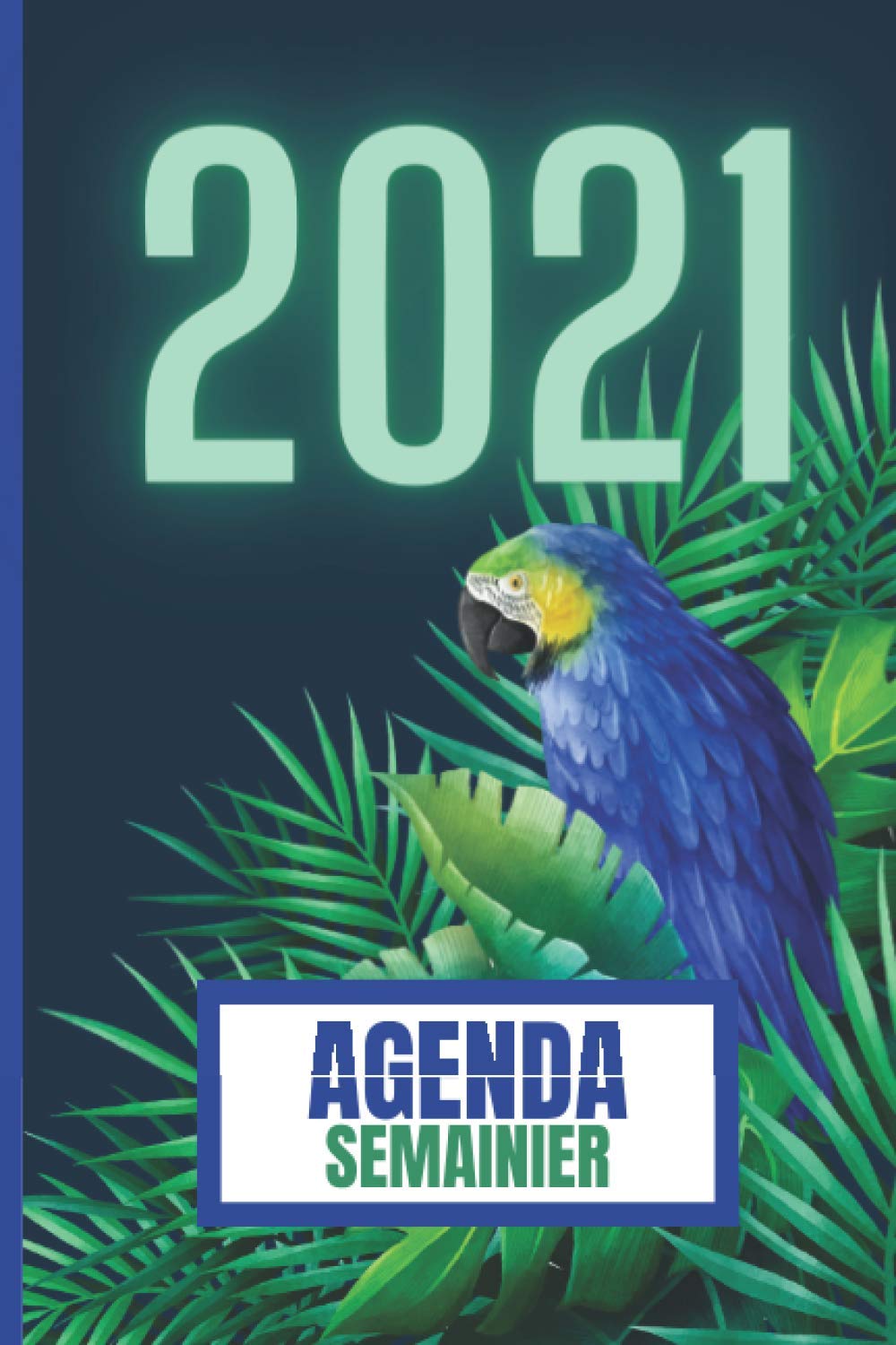 Buy Agenda Semainier 2021 Perroquet Agenda Format 15,24cm x 22