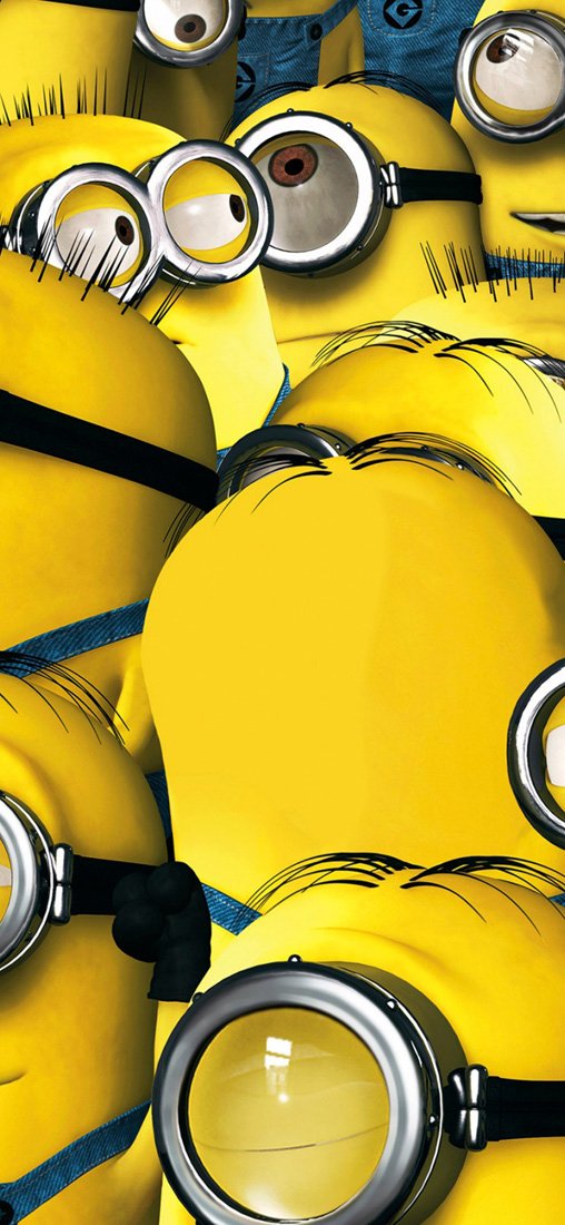 PeelitStickit 60 Width x 130 cm Height Minions Movie 2015" Vinyl Wall Mural