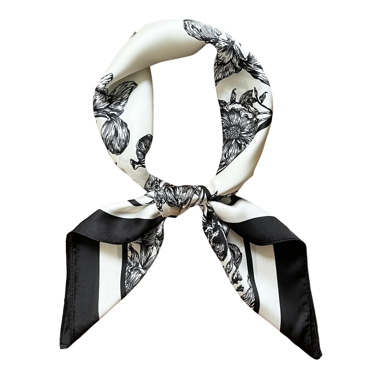 FONYVE Silk Feeling Scarf 27.5"