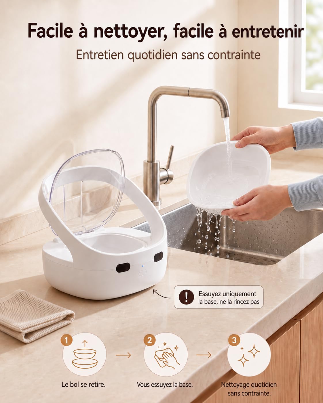Comedero Automático RFID para Gatos, para una Alimentación Más Controlada en Casa
