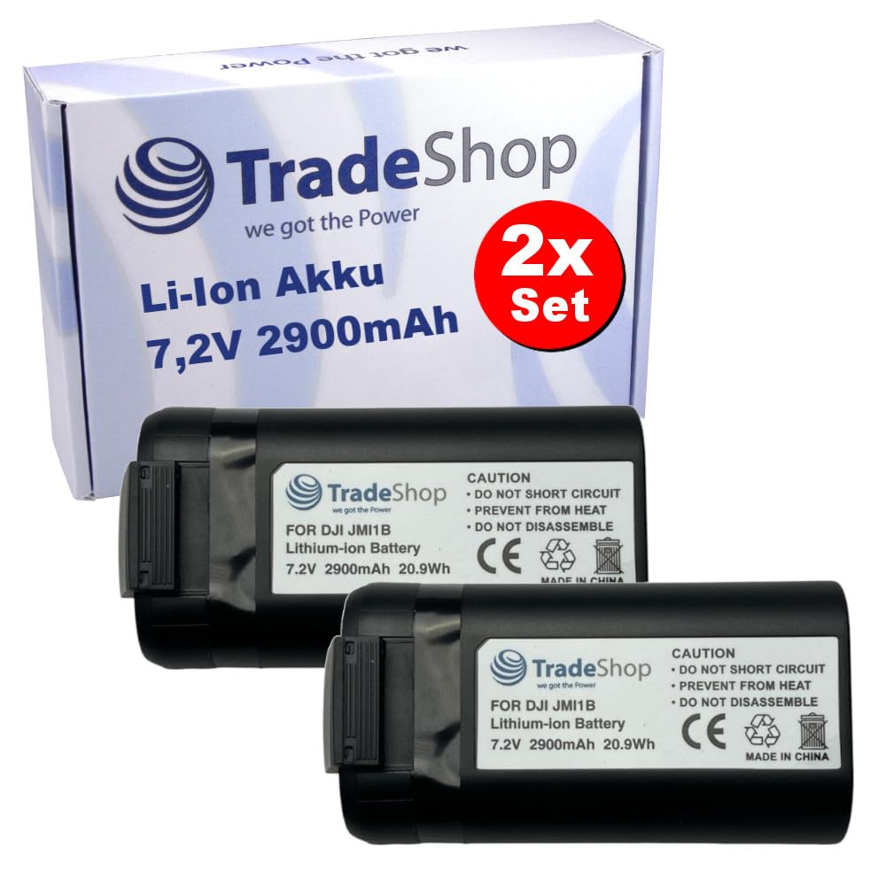 Trade-Shop - Batería de ion de litio (7,2 V, 2900 mAh, compatible con DJI Mavic Mini, Mini 2 Dual, Mavic Mini 2 Dual sustituye a CP.MA.00000135.01)