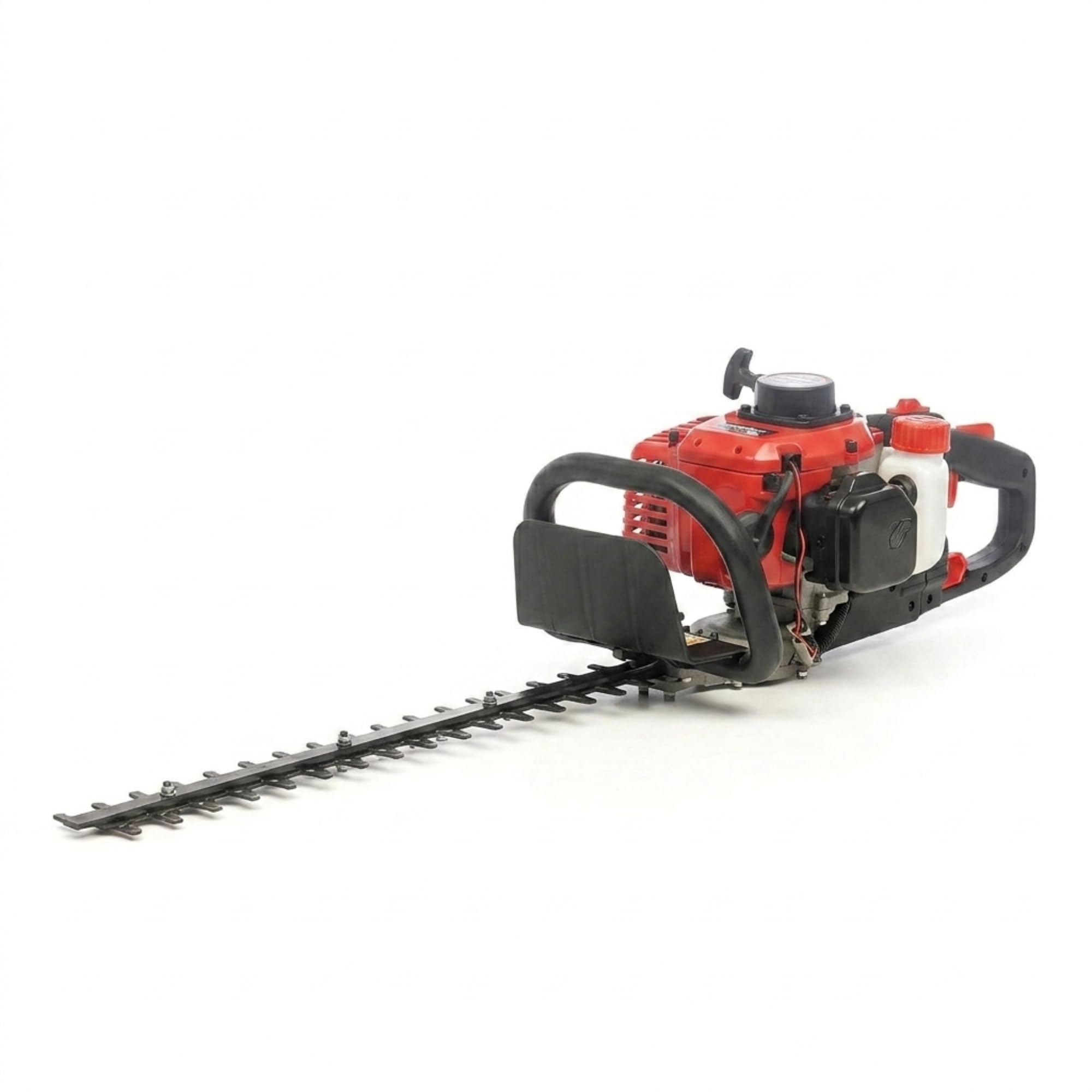 Tagliasiepi a Scoppio 26CC Motore 2 Tempi 3.8HP, Lama Doppia 60cm Professional, Spaziatura Denti 20mm, Manico Girevole 180°, Avviamento Easy Start, Ideale per Manutenzione Giardino e Siepi Fitte
