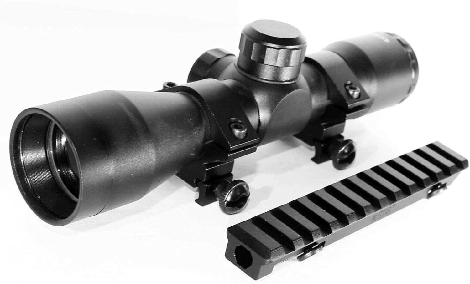 Trinity Hunting Scope Sight with Mount Base Compatible with Ruger Model 14 Optics Accessories.