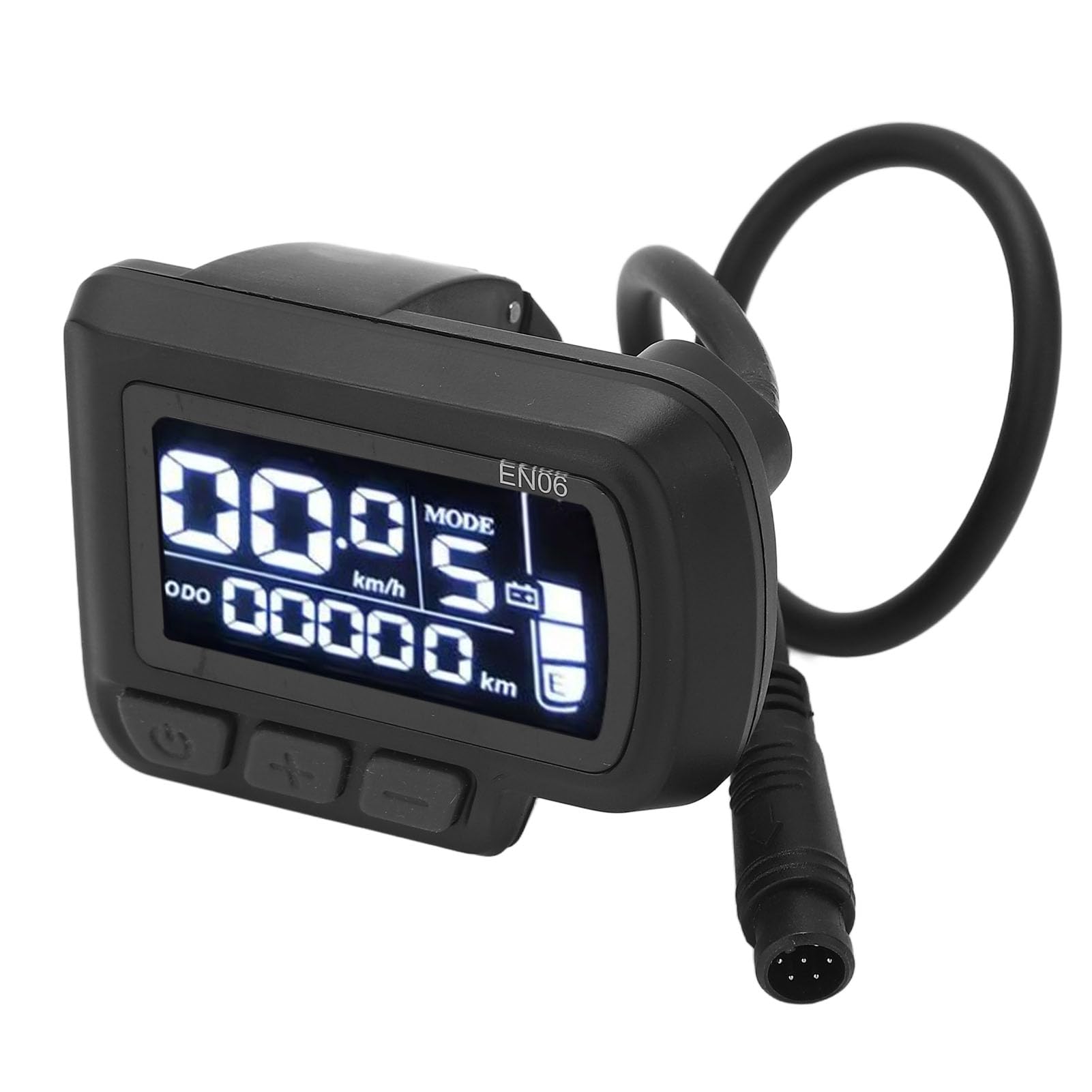 tomvorks EN06 LCD Bike Display Speedmeter Light Connector Wire Electric Meter 22.2mm Handlebar