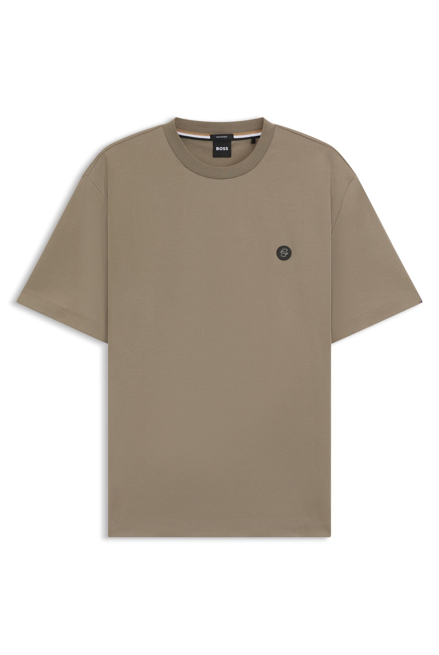 BOSS C-Taut 10263030 Short Sleeve T-Shirt L Brown