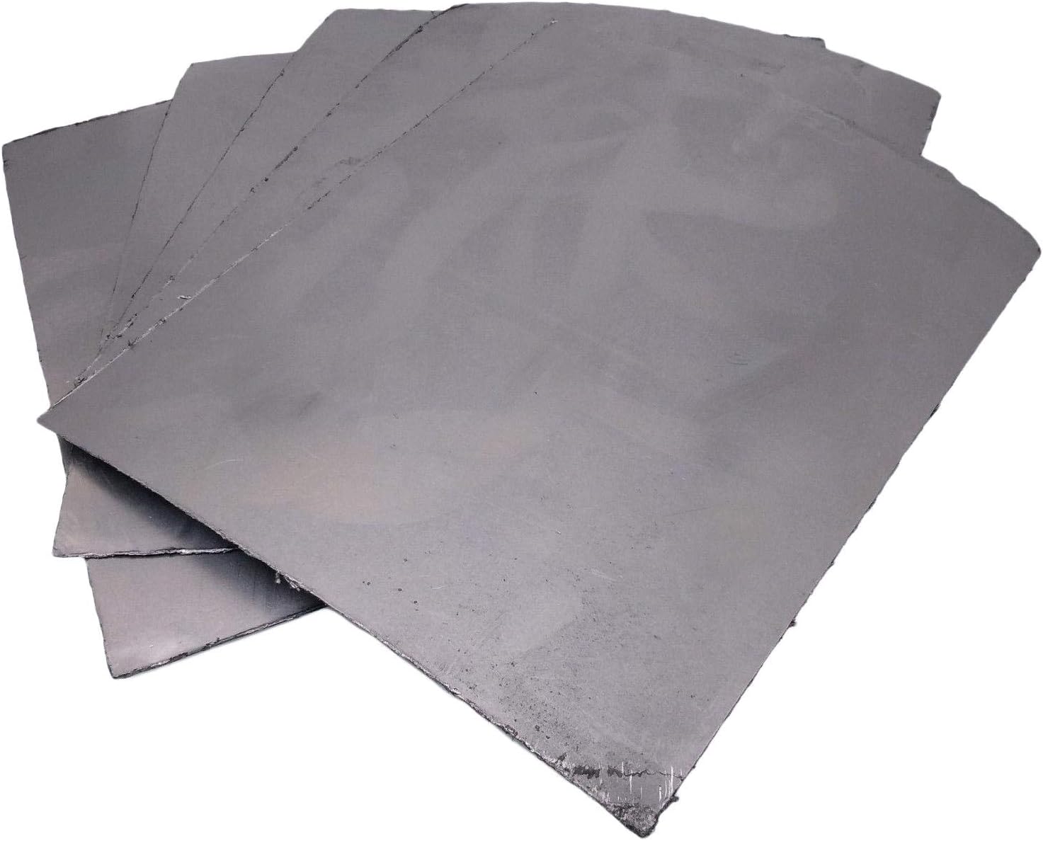 5pcs 0.8mm x 200mm x 250mm 99.5% Graphite Flexible Foil Gasket Sheet