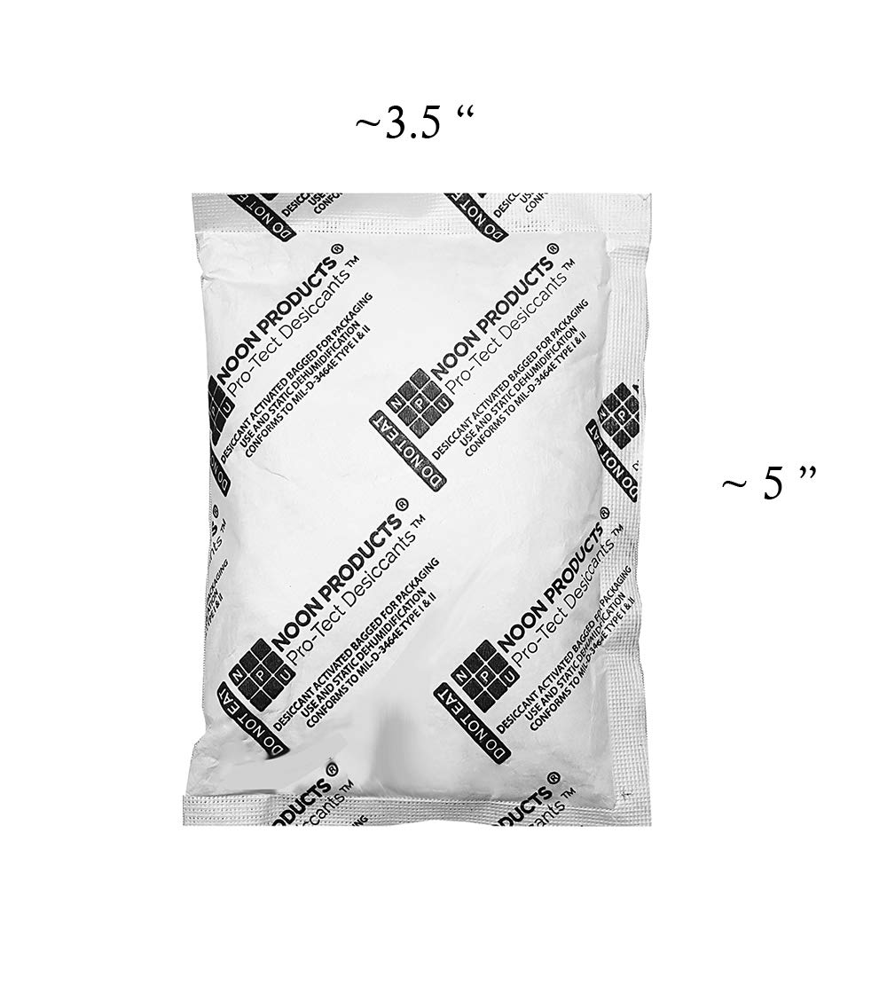 40% оƒƒ Dіѕсоunt Silica for SAFES (10 Pack) 60 Gram Silica Gel Desiccant Packet for Household or Commercial Safes- Military Grade Moisture Adsorbing Drying Bags Conform to MIL-D-3463E Type I & Type II Silica