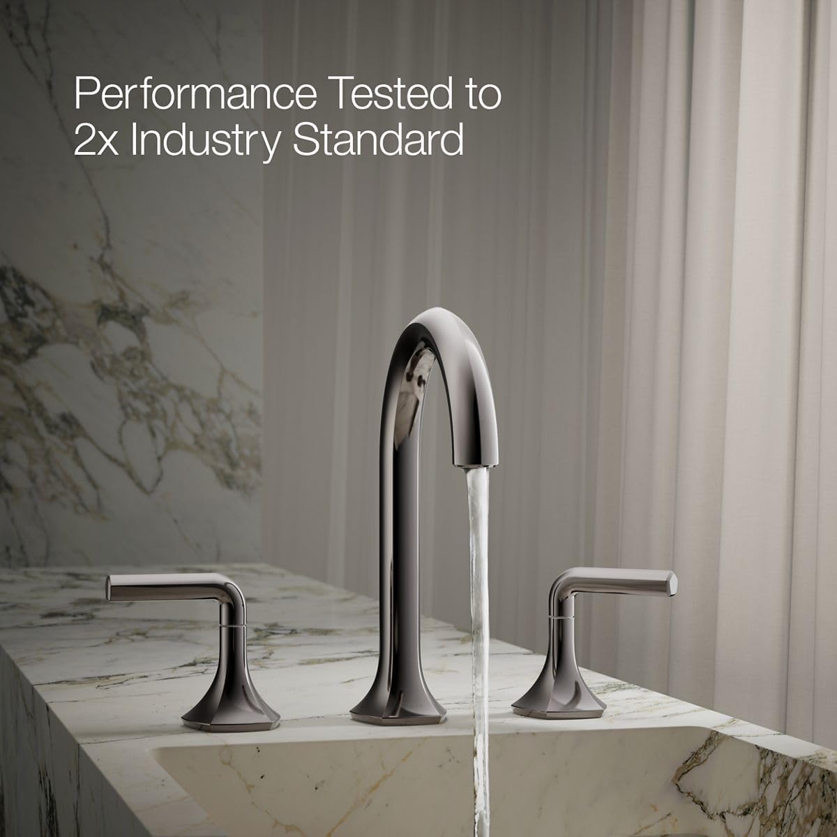 KOHLER K- 27008-K-TT OCCASION™ LAV CANE SPOUT, Vibrant Titanium