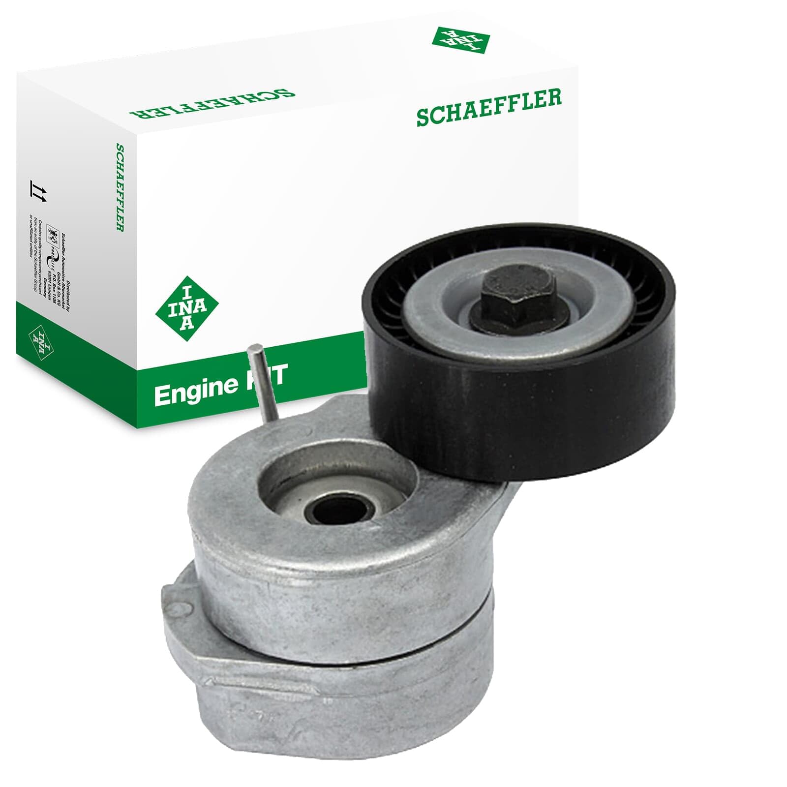 Aux Belt Tensioner fits VAUXHALL Drive V-Ribbed INA 4708770 55185074 55562245