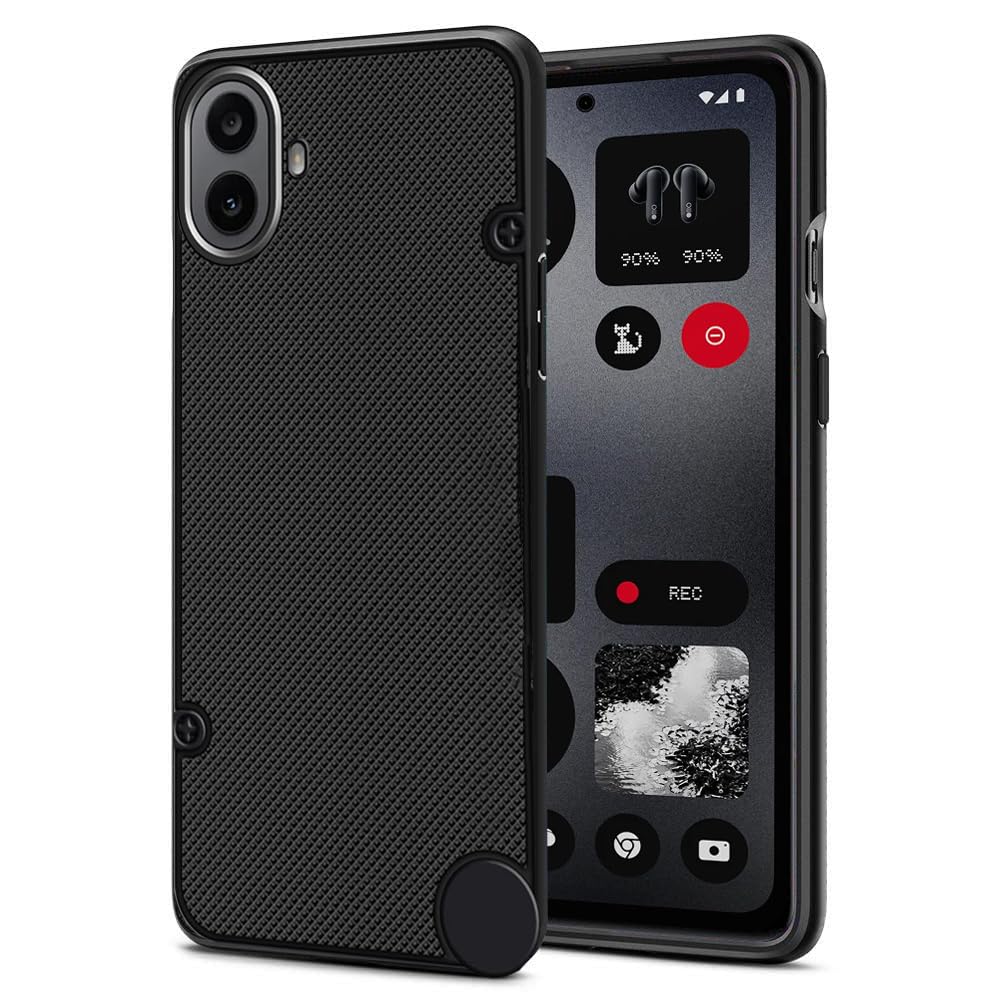 SHINESTAR Soft Silicone Frosted Air Dotted Case Cover for CMF by Nothing Phone 1 | 360 Degree Camera Protection Bump Back Case Cover for CMF by Nothing Phone 1 - (Black) (B0D9LZLRNC) Amazon Price History, Amazon Price Tracker