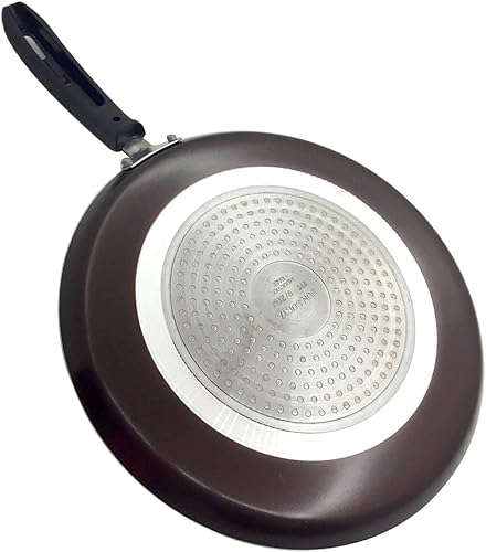 Miniatura 4 de Sartén antiadherente plana Dosa Tava para tortillas, tortillas, compatible con inducción, sartén india, Dosa, Tawa, sartén para panqueques, sartén