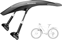 Vista 1 de ROCKBROS Guardabarros de bicicleta ajustables para bicicleta de 26"/27.5"/29" de bicicleta de montaña, protectores de barro universales delanteros