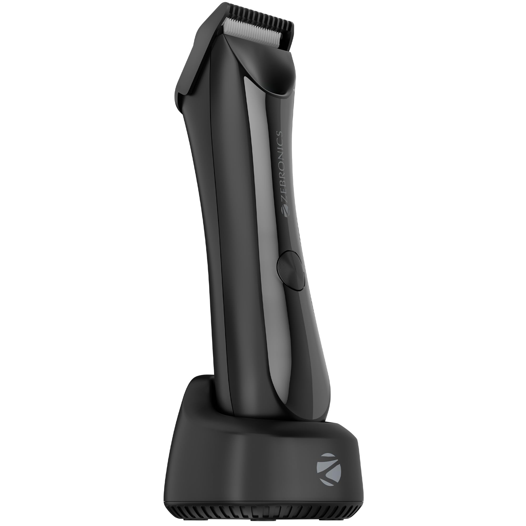 Zebronics HT300B Body Trimmer for Men, 90min Runtime, IPX6 Waterproof, LED Spotlight, Type-C Rechargeable, Corded & Cordless, Self-Sharpening Stainless Steel Blades, Charging Dock (Black)-image-35