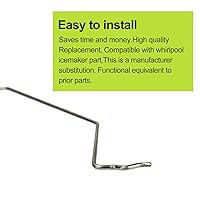 Vista 5 de Brazo de cierre 5038 Icemaker para Whirl-Pool Kenmore Refrigerador Icemaker WP67004028 67004028 AP6010392 PS11743571
