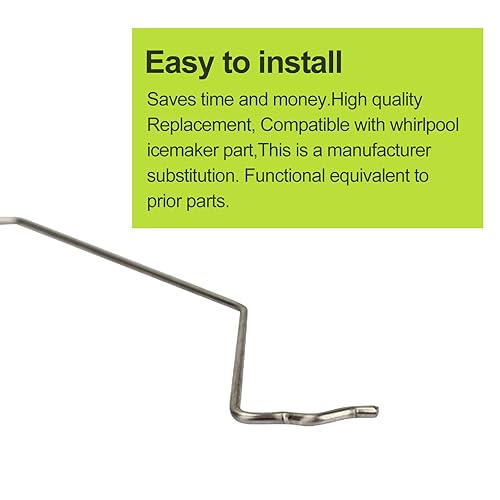 Miniatura 5 de Brazo de cierre 5038 Icemaker para Whirl-Pool Kenmore Refrigerador Icemaker WP67004028 67004028 AP6010392 PS11743571