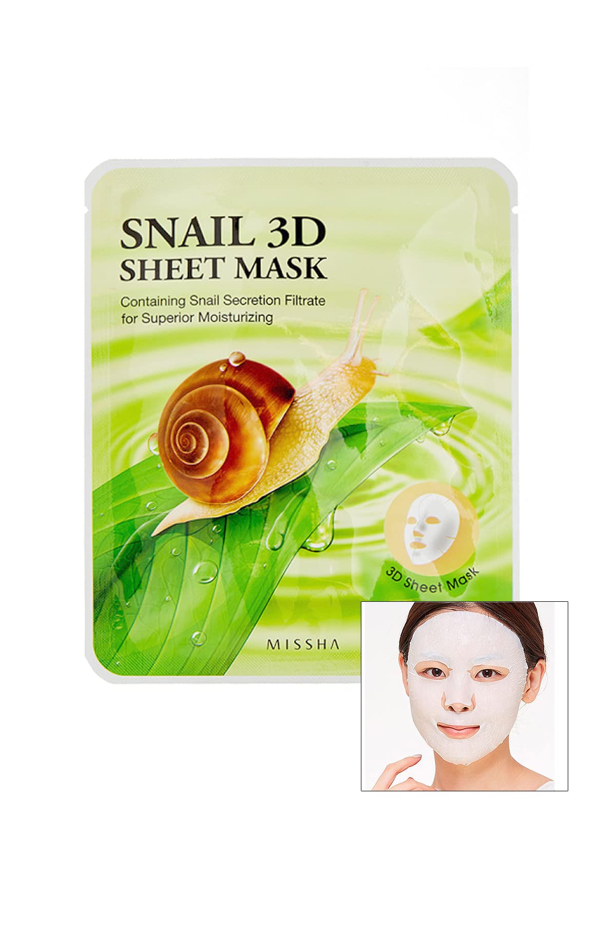 MISSHA Snail 3D Sheet Mask