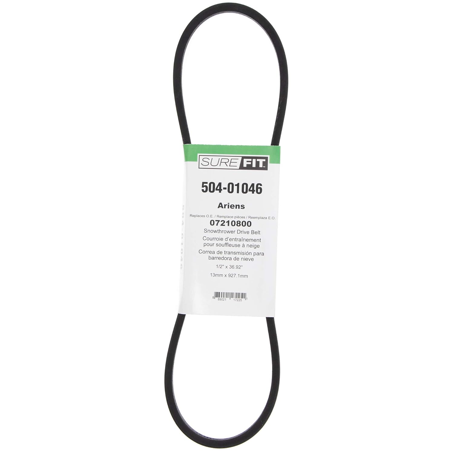 SureFit Snow Blower Drive Belt Replacement for Ariens Gravely 07210800