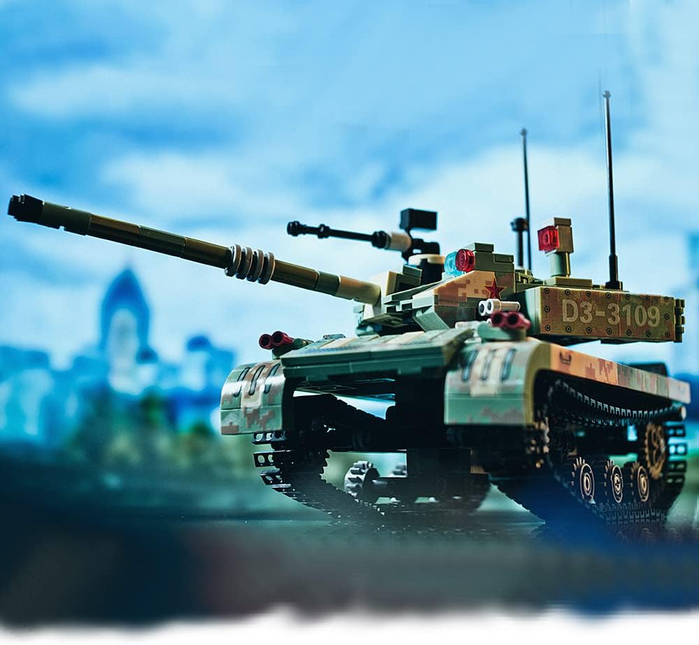 Ulanlan Remote Control Tank Building Kit for Kids 12 14