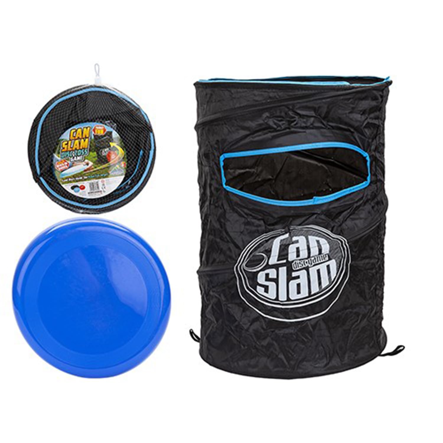 Black & Blue Can Slam Outdoor Game - 1 Piece - Fun and Competitive Activity - Perfect for Events, Backyard Fun, and Beach