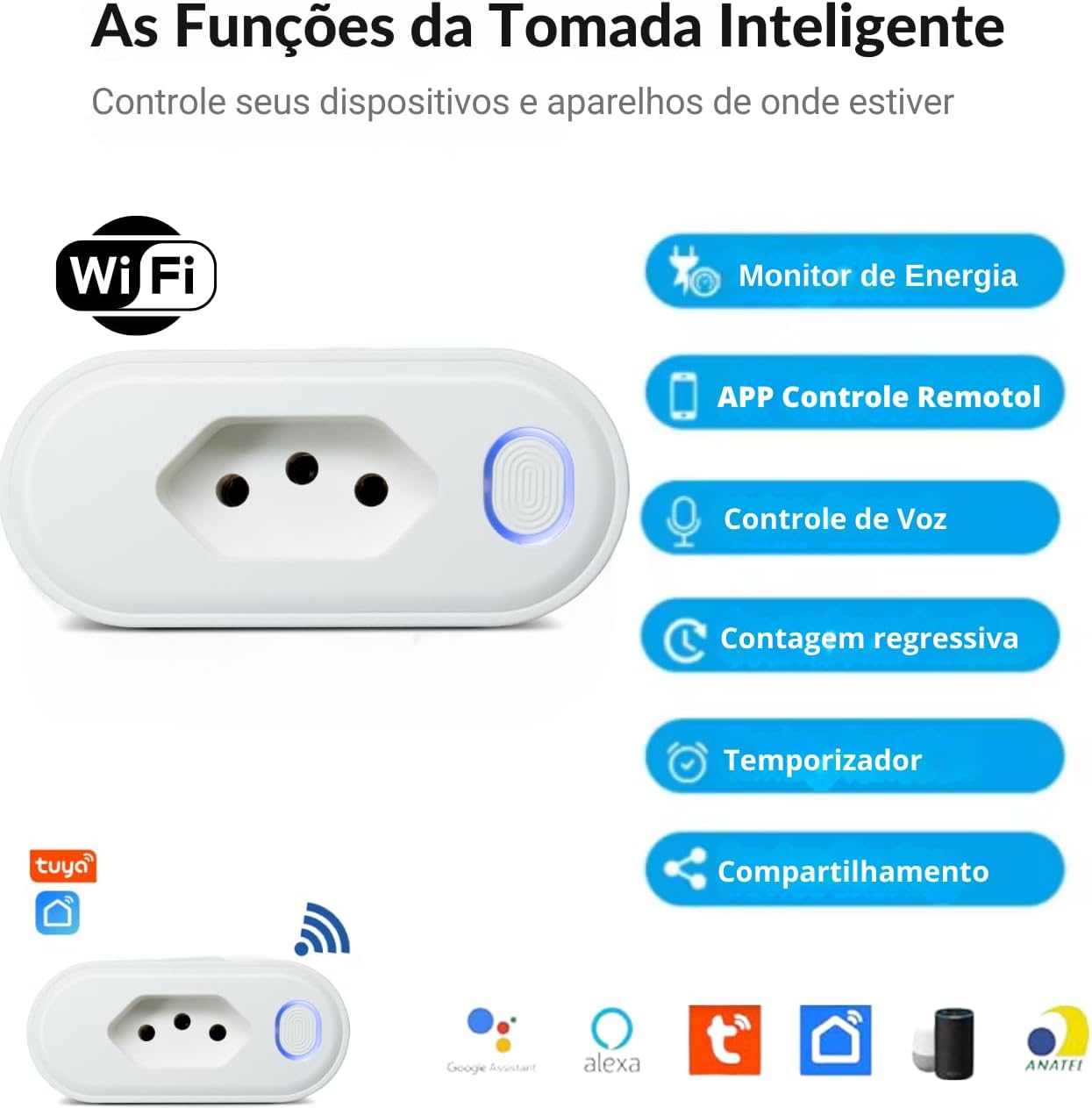 EKAZA Kit 2 Tomadas Inteligente: Review Testado por 7 Dias para Casa