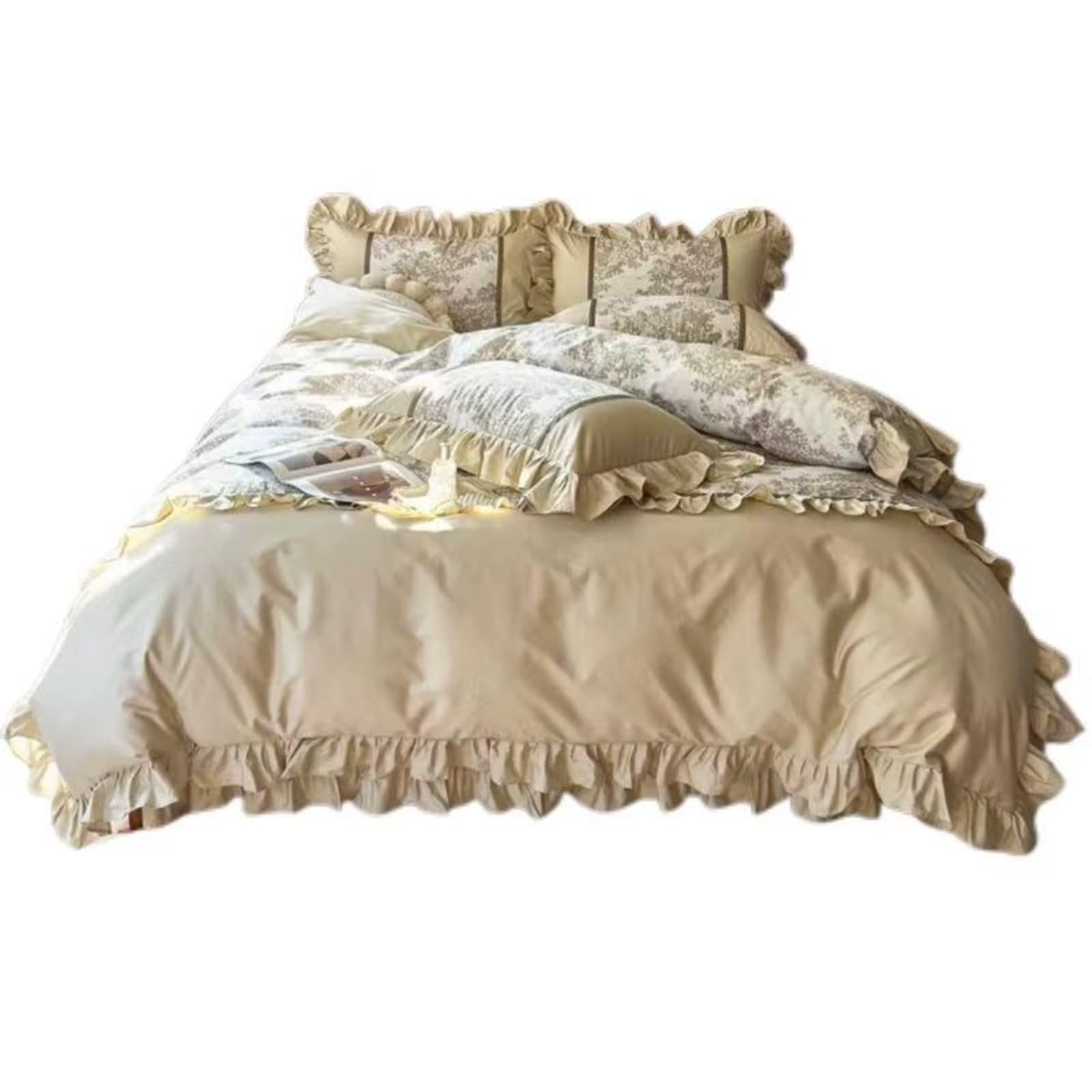 Housse de couette 200x230 en coton à longues fibres pour un lit haut de gamme