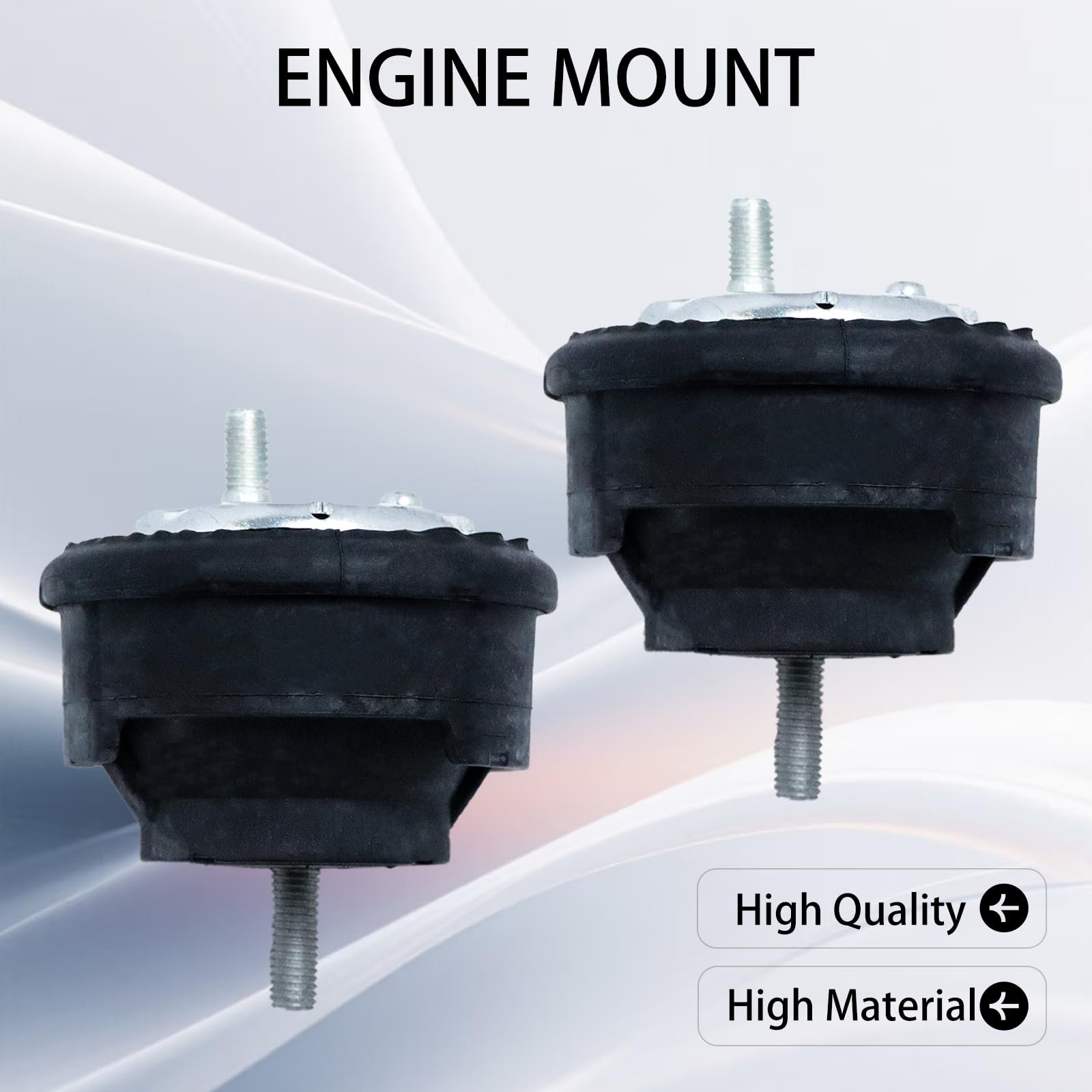 2 cojinetes de motor delantero izquierdo derecho 22116779971 compatible con 3er E46 316i 318d 318i 320d Z4 Cabriolet Compact Coupe Touring 22116779972 22116771359