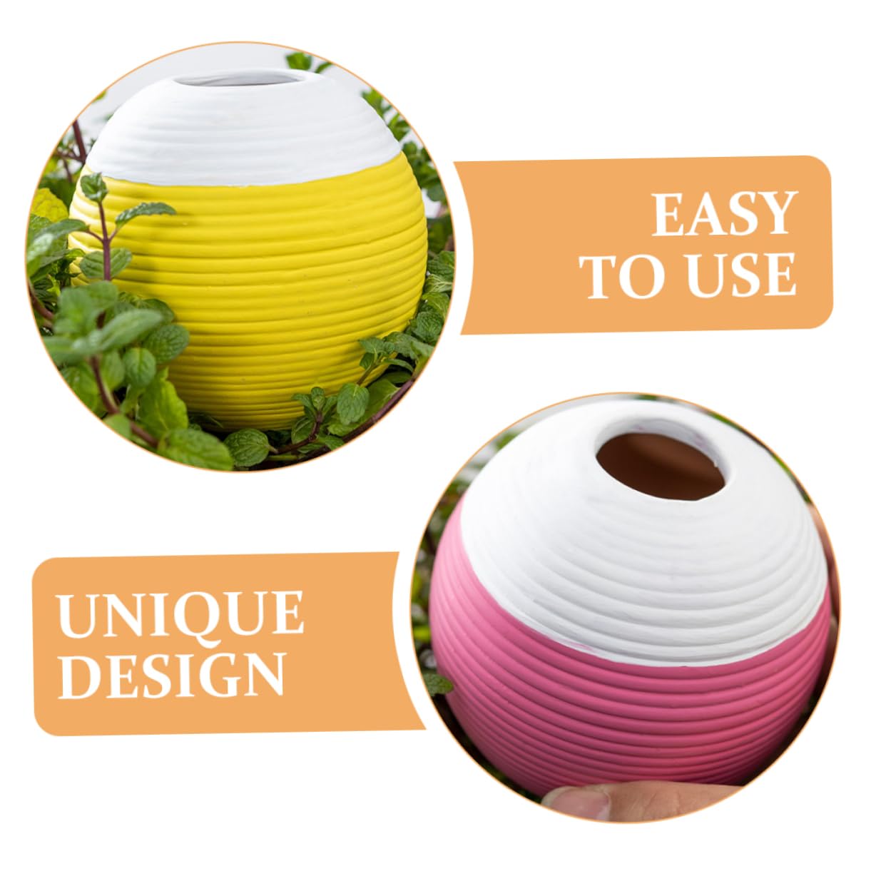 BESTonZON 4pièces Lot de Globes Arrosage pour Plantes Intérieur Dispositifs Arrosage Automatique Pointes Goutte