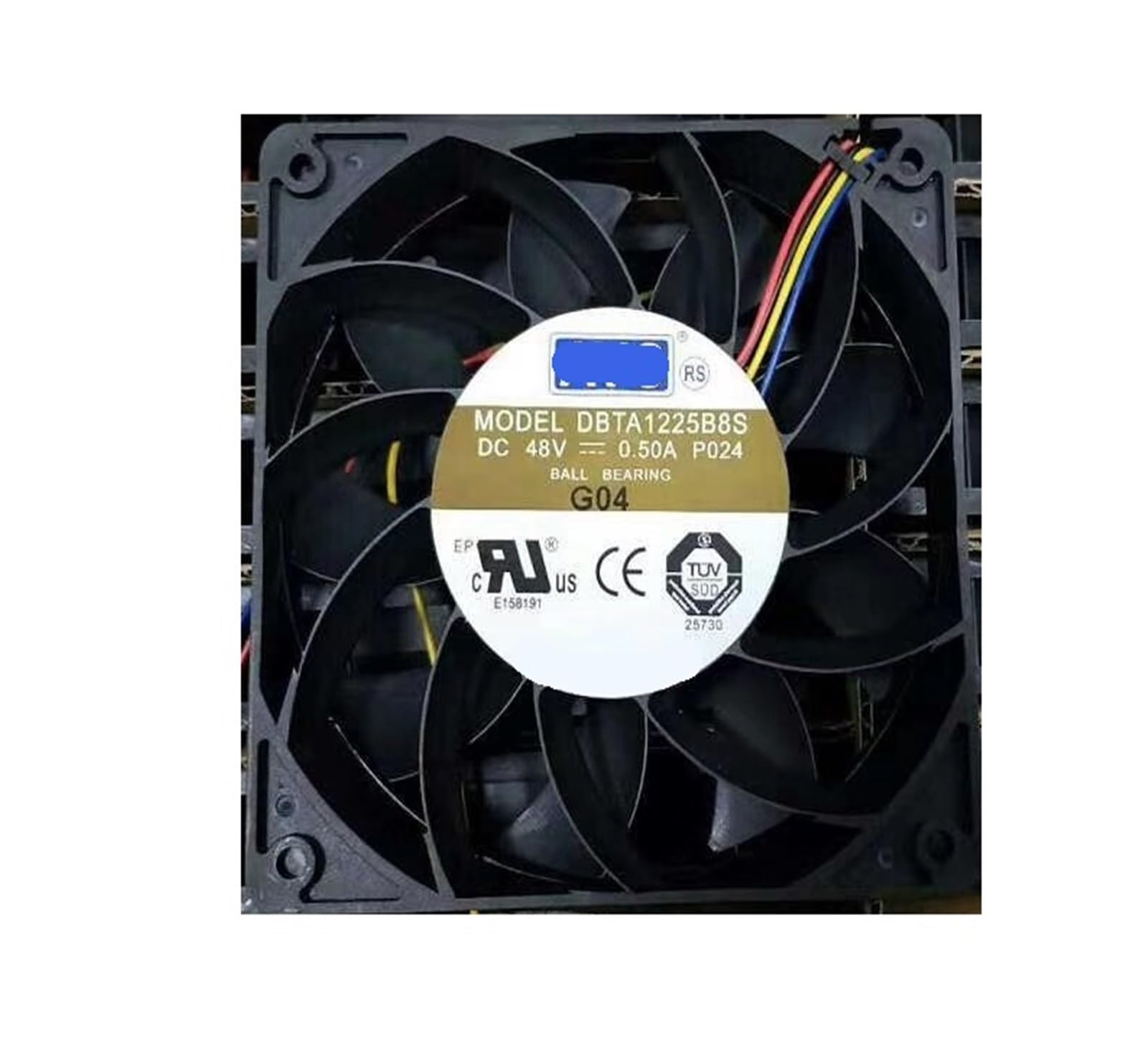 QNEZIQTMH 10pcs DBTA1225B8S 12cm DC 48V 0.50A 24W 12025 120 * 120 * 25MM Cooling Fan