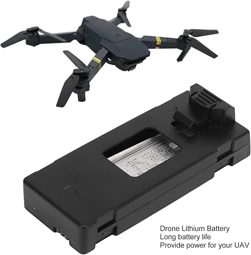 Miniatura 5 de Batería de litio RC Drone para E88 E88PRO LsE525 E525 PRO y otros aviones de control remoto con cable de carga 5 en 1, batería de repuesto de 3.7 V