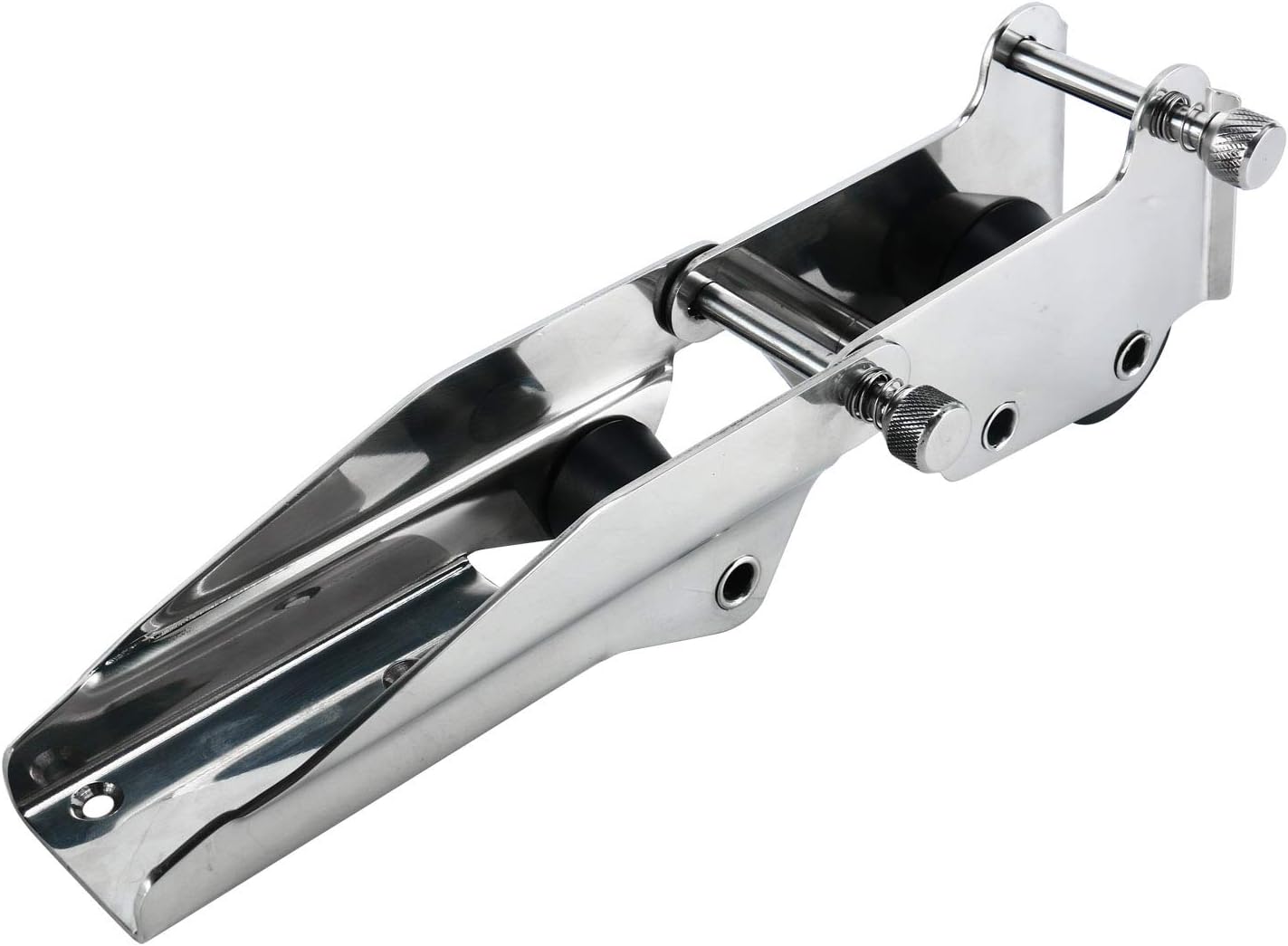 Amarine Made Stainless Steel Hinged/Pivoting Boat Anchor Bow Roller