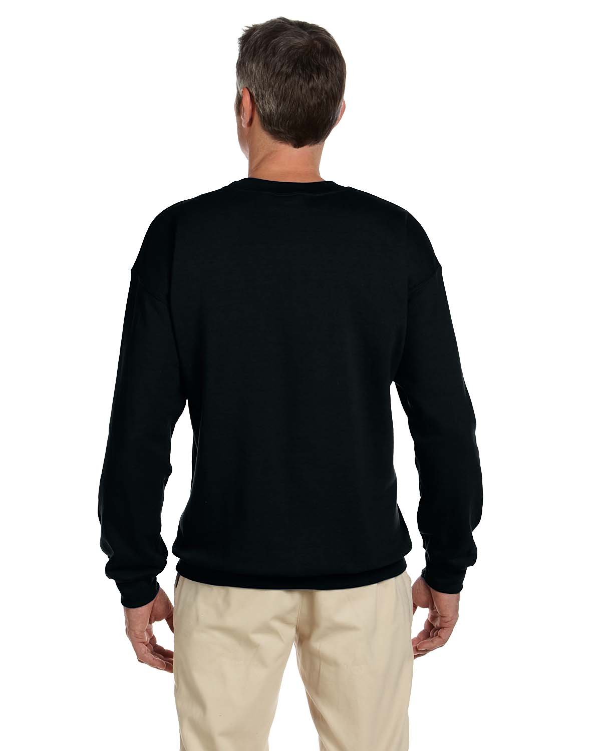Jerzees de hombre super Sweats sudadera con cuello redondo