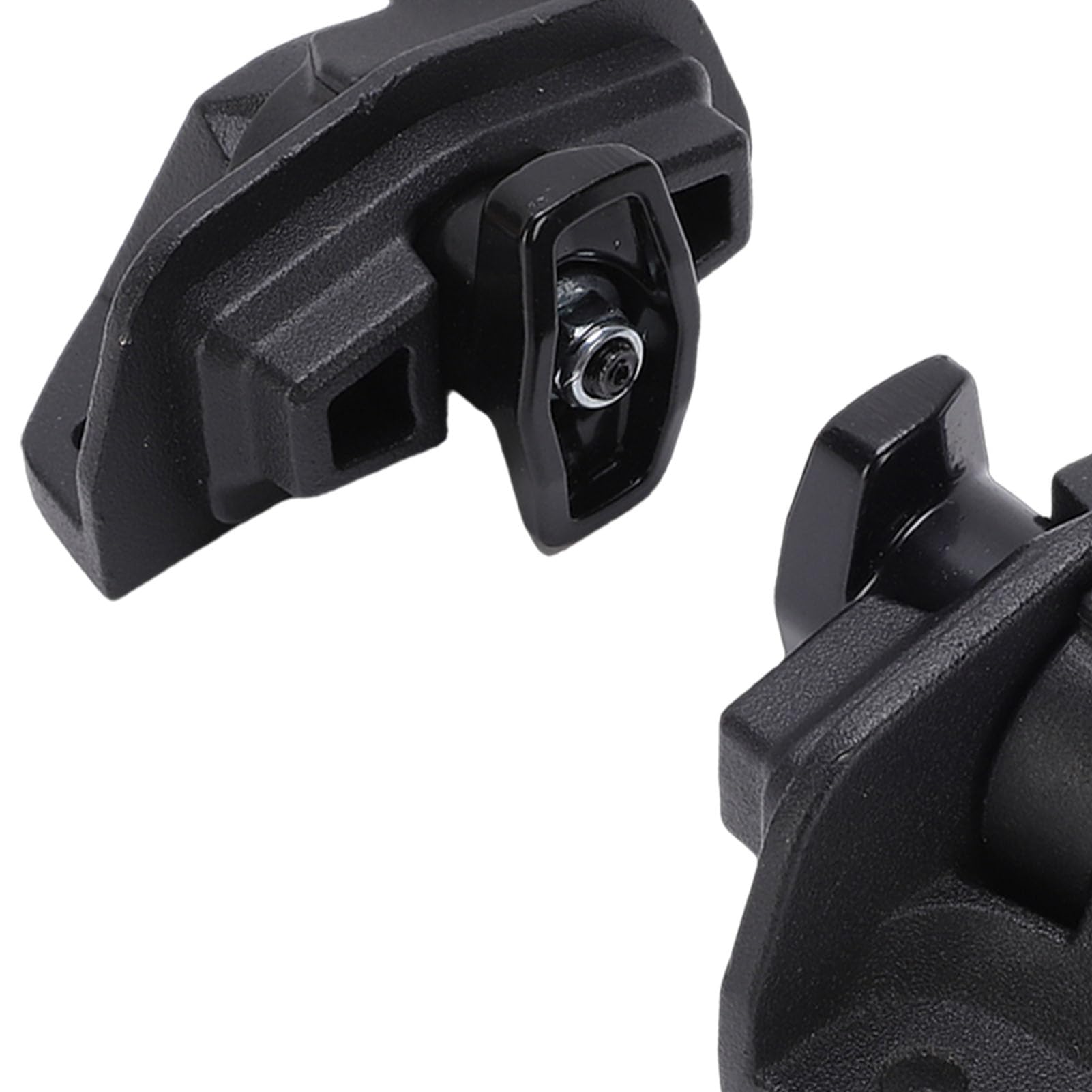 Ski Rack Latch Kit, Replacement for Ski Doo Lynx Vehicles, with Mounting for LinQ System Accessories, Black Metal