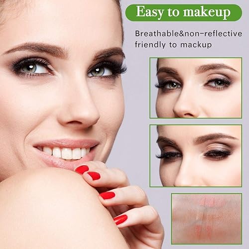 Miniatura 7 de 200 pares de adhesivos invisibles naturales para párpados de un lado, impermeables, transpirables, autoadhesivos, levantamiento instantáneo de ojos