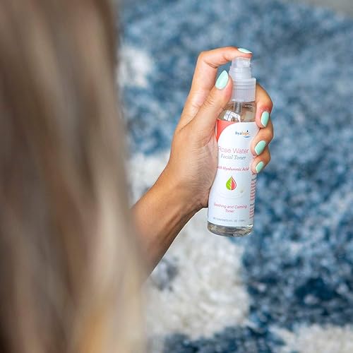 Miniatura 8 de Hyalogic Rose Toner - Tónico facial sin alcohol con ácido hialurónico y aloe vera, increíble astringente facial para todo tipo de piel, tónico