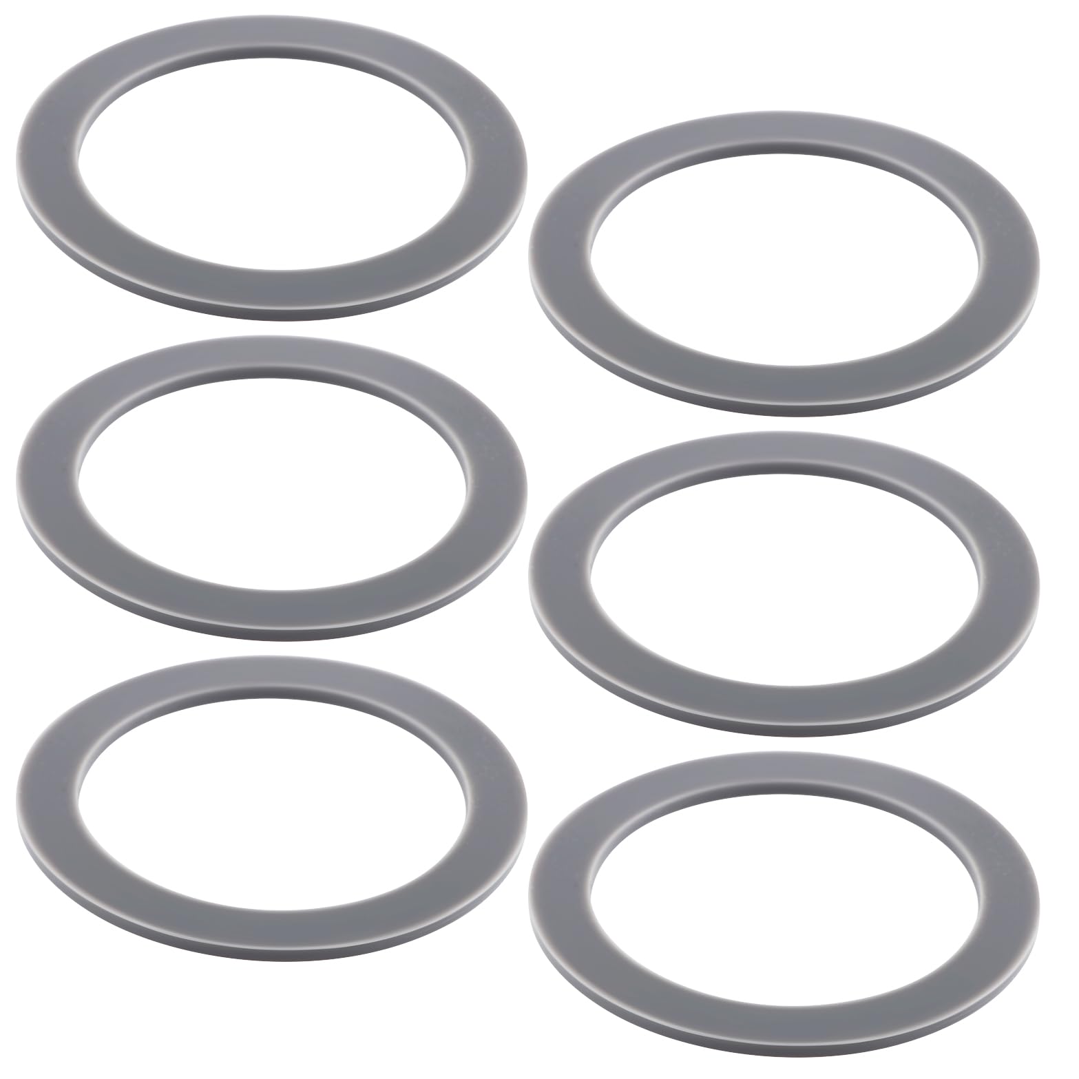 6-Pack Rubber Gaskets Sealing O-Ring Compatible with Oster Blender Replacement Parts