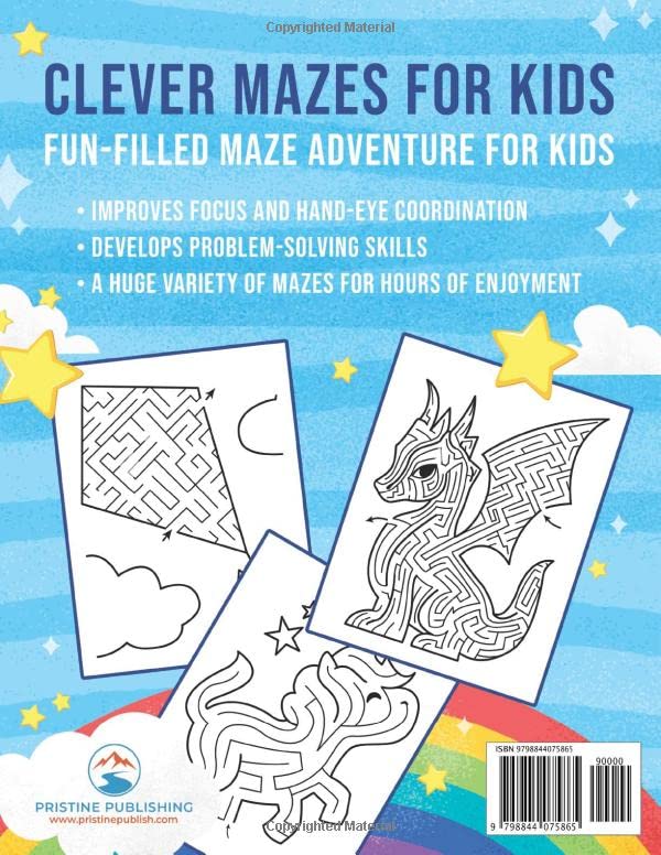 Miniatura 2 de Mazes for Kids, Volume 3 Maze Activity Book for Ages 4 8